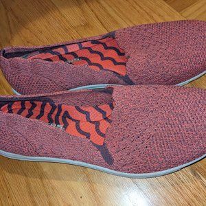 Skechers Relaxed Fit Air-Cooled Memory Foam Pink / Purple Size 9 Womens shoes